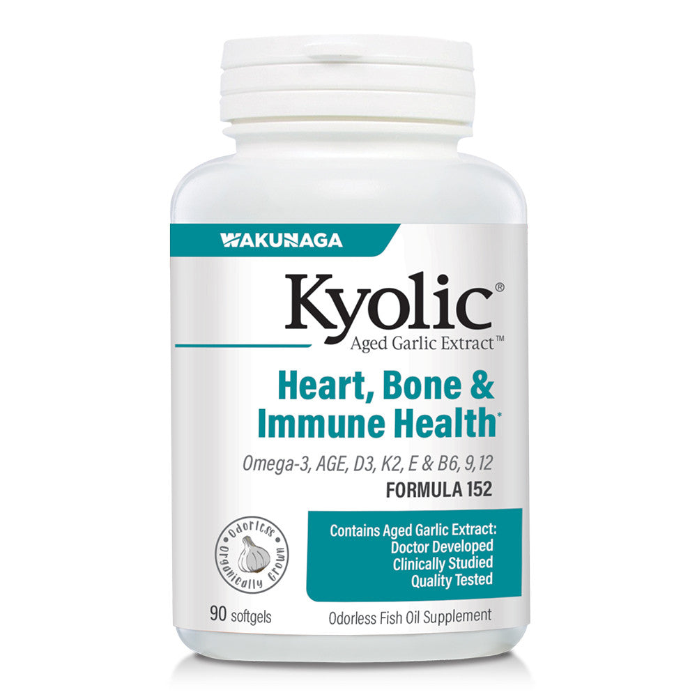 Kyolic Omeg-Age, Heart, Bone and Immune Health Softgels, 90 Ea